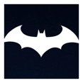 thumbnail image 3 of Playera Batman para Niño Juvenil, Manga Corta Cuello Redondo Diseño Logo Blanco con Azul Marino Talla 12, 3 of 3