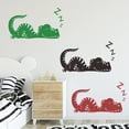thumbnail image 2 of Clearance Sale!Boys Dinosaur Wall Decal,Sleeping Dinosaur Cartoon Wall Decal for Nursery Vinyl Decor Sticker,Peel and Stick Removable for Kids Boys Girls Adult Bedroom Living Room, 2 of 4