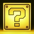 thumbnail image 2 of Nintendo Super Mario Question Block Night Light Decor Lamp Video Game Merch LICENSED, 2 of 5