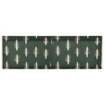 thumbnail image 6 of Yayeee Kitchen Valance Rod Pocket 54" x 18" Living Room Window Curtain, Beige Plants, 6 of 6