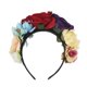 thumbnail image 3 of Diadema creativa de estilo europeo y americano para novia, accesorio para el cabello con flores rosas, para fiesta de Halloween, 3 of 6
