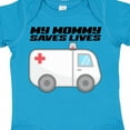thumbnail image 4 of Inktastic My Mommy Saves Lives Ambulance Boys or Girls Baby Bodysuit, 4 of 5
