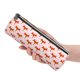 thumbnail image 5 of Easygdp cute fox pink para Estuche de Lápices Cilíndrico de Cuero con Cremallera, Organizador de Lápices de Cuero para Escuela, Oficina y Viajes, 5 of 6