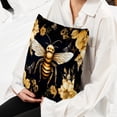 thumbnail image 6 of Honeybee Stylish Velvet Throw Pillow Covers Set of 2 with Unique Patterns for Bed Pillow - 16x16, 18x18, 20x20 Inches for Various Occasions, 6 of 6