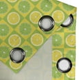 thumbnail image 4 of Ambesonne Lime Green Grommet Curtain, Lemon Lime Pop Art, 50" x 96", Yellow Lime Green, 4 of 6