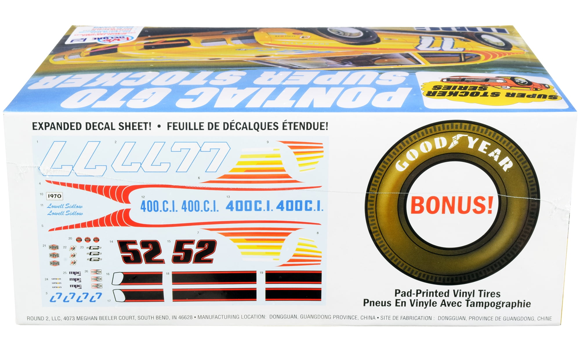 Skill 2 Model Kit 1970 Pontiac GTO Super Stocker 1/25 Scale Model by MPC