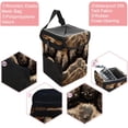thumbnail image 2 of Print Foldable Car Garbage Can with Lid, Leak-Proof, Hanging Storage Bag - Trash Can for Car, Mini Trash Can, 2 of 6