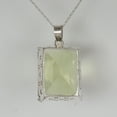 thumbnail image 3 of GEMHUB 95 Ct. Emerald Cut Yellow Citrine Gemstone Pendant Yellow Stone 925Silver Pendant Faceted Jewelry Yellow Gemstone Citrine Pendant Without Chain Yellow Birthstone Pendant Women Crystal Pendant, 3 of 5