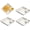 White, variant on Appetizer Tray with Dip Container, Heat Resistant Small Serving Snackle Tray for Party Dessert Dumplings Fruit Salad