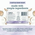 thumbnail image 2 of Jabón en barra Kirk's Castile, paquete de 6 unidades, 120 ml, aceite de coco y lavanda, 2 of 7