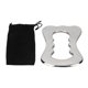 thumbnail image 1 of Ergonomic Stainless Steel Gua Sha Board Neck and Back Massage Tool Relieves Fatigue and Pain, 1 of 4