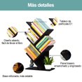 thumbnail image 4 of AzzmaAii Estanter&iacute;a de &Aacute;rbol para Libros, Libreros en Forma de &Aacute;rbol de 5 Niveles Librero Vertical Moderno para CDs Libreros Multicapa Estante de Libros Soporte de Exh, 4 of 8