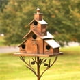 thumbnail image 1 of Zaer ZR180718 Church Style Iron Birdhouse Stake - Dublin, 1 of 1