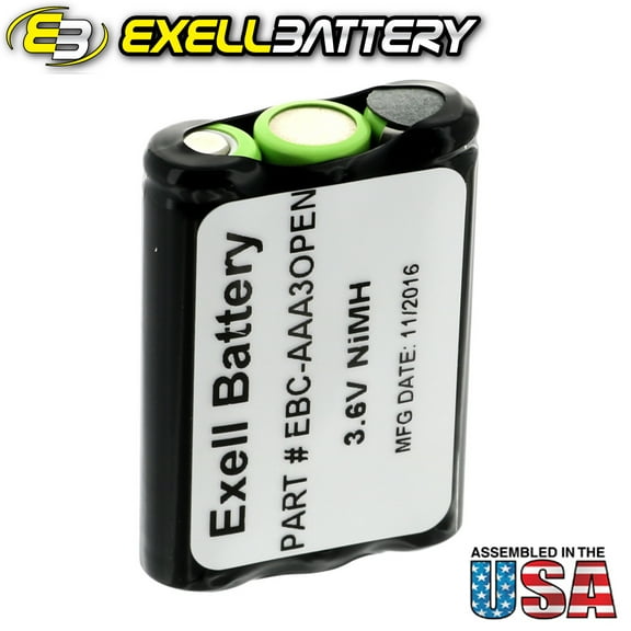 Exell 3.6V 800mAh Rechargeable Battery Pack Electric Shavers Trimmers Massagers