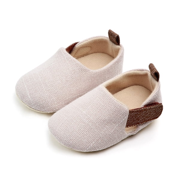 Zapatos de cuna de suela blanda para bebé, zapatos de cuna de algodón suave para bebé Prewalker funcionalidad versátil