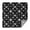 Black Gothic Moon, variant on Black Gothic Sun Moon Pattern Square Tablecloth,Waterproof Square Table Cover,Wipeable Spillproof Washable Table Cover for Home Kitchen Party Decor 42"X42"(107x107cm)