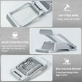 thumbnail image 5 of Sopito Heavy Duty Stainless Steel Wire Egg Slicer for Hard Boiled Eggs & Strawberry Other Soft Food, 5 of 9