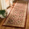 thumbnail image 4 of Safavieh  Handmade Persian Legend Zeqie Traditional Oriental Wool Rug 7'6" x 9'6" Oval 8' x 10', 7' x 9' Indoor Living Room, Bedroom, Dining Room Oval, 4 of 5