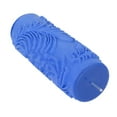 thumbnail image 3 of GUOOL 15cm Wall Decor Empaistic Flower Pattern Painting Rollers for DIY Paint-Blue O10, 3 of 6