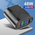 thumbnail image 6 of USB Wall Charger 48W 4 Port With USB And Type C For Smartphones Tablets, 6 of 7