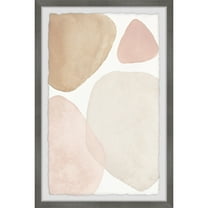 Marmont Hill Dynamic Shapes Framed Painting Print