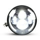 thumbnail image 4 of Faro delantero redondo, LED Halo de 7 pulgadas, faro LED redondo de 7 pulgadas, luz de circulación diurna, estándares líderes en la industria, 4 of 9