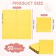 thumbnail image 3 of Uxcell 50Pack Servilletas de Papel de Cóctel con Borde Festoneado Dorado para Fiestas y Eventos [Amarillo], 3 of 6