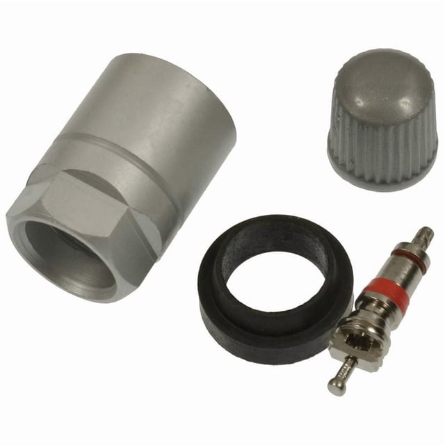 Standard Motor Eng.Management Tire Pressure Monitoring System - TPMS Sensor Service Kit TPM3004K Standard; OE Replacement; With Cap/Retaining Nut/Seal/Valve Core/Washer; Set of 25