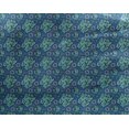 thumbnail image 5 of oneOone Georgette Viscose Medium Blue Fabric Retro Map Craft Projects Decor Fabric Printed By The Yard 42 Inch Wide, 5 of 5