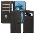 thumbnail image 1 of Phone Case for Google Pixel 8 PRO 5G Magnetic PU Leather Card Slots Durable Wallet Cover, 1 of 5