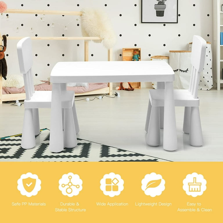 Study Table And Chair Kids Drawing Table HONEY JOY Kids Table And