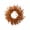 B - 16.92in, variant on 16.92in Fall Wreath for Front Door - Artificial Autumn Leaf Wreath, Full Dense Orange Brown Foliage, Harvest Thanksgiving Farmhouse Wreath for Wall Window Porch Indoor Outdoor Decor - Akmoler