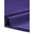 thumbnail image 5 of INSPIRE CHIC Women's Velvet Top V Neck Short Sleeve Casual T-Shirt M Purple, 5 of 6