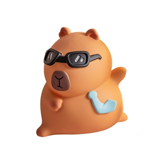 Yammee Piggy Banks,Unbreakable Capibara Coin Box for Kids Adult,Cute Animal Money Banks Birthday Gift,Coin Saving Boxes Gift