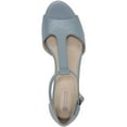 thumbnail image 3 of Giani Bernini Womens Claraa Open-Toe T-Strap Dress Sandals, 3 of 3