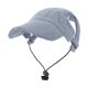 thumbnail image 2 of Gorra para mascota con correa ajustable para barbilla, gorra de béisbol de pana con protección solar para perros pequeños y gatos, accesorio transpirable de verano, 2 of 5