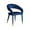 Navy, variant on Meridian Furniture Destiny Cream Velvet Dining Chair