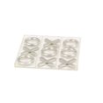 thumbnail image 4 of Deco 79 77627 Tic Tac Toe, Silver, 4 of 10