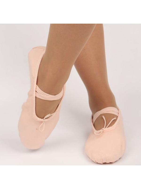 Girl Gymnastics Ballet Pointe Shoes Professional Canvas Dance Shoes - image 1 of 2