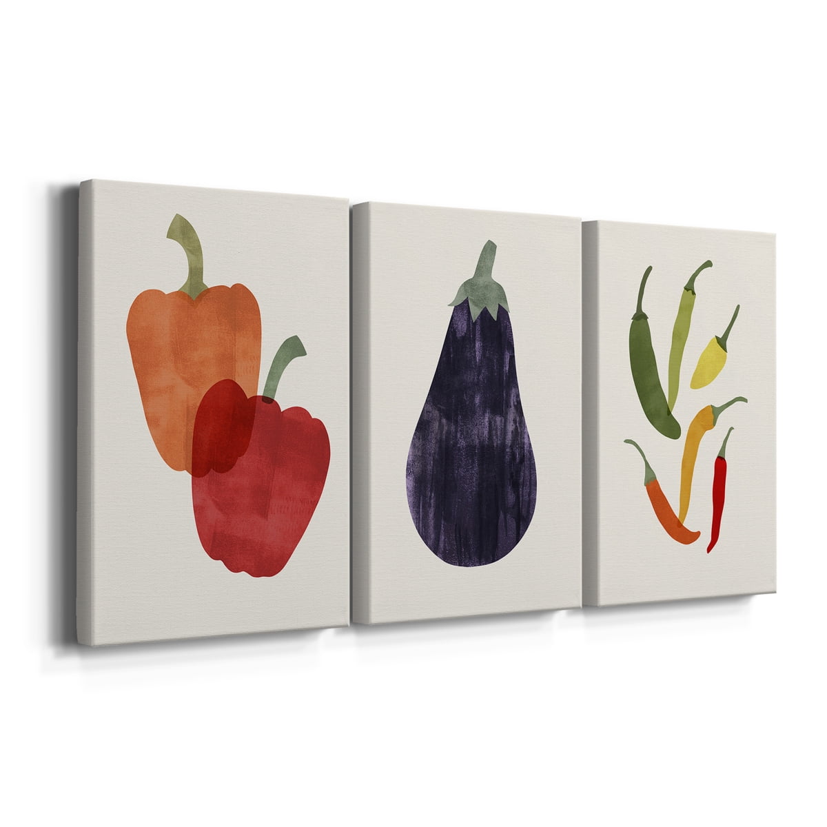 Organic Veg VII Premium Gallery Wrapped Canvas - Ready to Hang - 24 x 36 Each