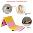 thumbnail image 6 of Costway 6'x2'x2.5" 3-Fold Gymnastics Tumbling Mat Yoga Aerobics Gym Exercise Fitness Mat, 6 of 11