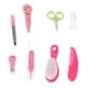 thumbnail image 1 of Juego de cortaúñas para bebés de 8 pieza pinzas de tijera para manicura y guardería Rosado Zulema Traje de enfermería para niños, 1 of 7