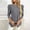 Grey, variant on Womens Long Sleeve Shirts Fall Fashion Tops 2025 Crewneck Dressy Sweaters Tunic Winter Clothes Casual Outfits Bubble Sleeves Brushed Stripe Solid Color Top T Shirt Khaki L