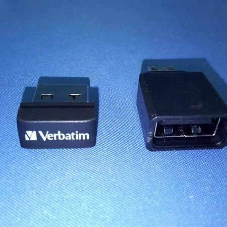Nano Refurbished Refurbished Verbatim 16 GB Store 'n' Go Nano USB Flash Drive with OTG Micro USB Adapter 49821 ()