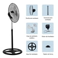 thumbnail image 3 of Ventilador de Piso 18 Pulgadas con Cuerpo Metálico, 3 Velocidades, Alto Rendimiento y Bajo Ruido – CM-TOP, 3 of 4