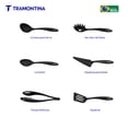 thumbnail image 3 of Juego de Utensilios Tramontina Ability en Nylon 6 Piezas Negro, 3 of 5