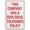 Warning Sign 1, variant on This Company Has A Zero Drug Tolerance Policy Sign 8"x12" Aluminum Sign Reflective - Uv Protected, Waterproof, Weatherproof And Fade Resistant - 4Pre-Drilled Holes