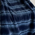 thumbnail image 3 of Plutus Blue Fluffy Fields Faux Fur Luxury Throw Blanket, 3 of 3