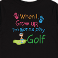 thumbnail image 4 of Inktastic Golfing Girls Future Golfer Girls Long Sleeve Toddler T-Shirt, 4 of 5