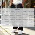 thumbnail image 7 of HomeDM Men's Wide Leg Sweatpants Drawstring Open Bottom Joggers with Pockets Casual Athletic Pants for Gym Workout, 7 of 7